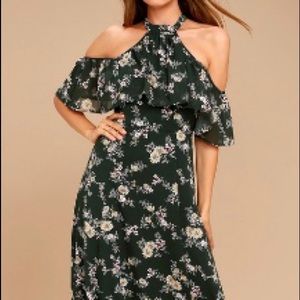 Floral Print Midi Dress